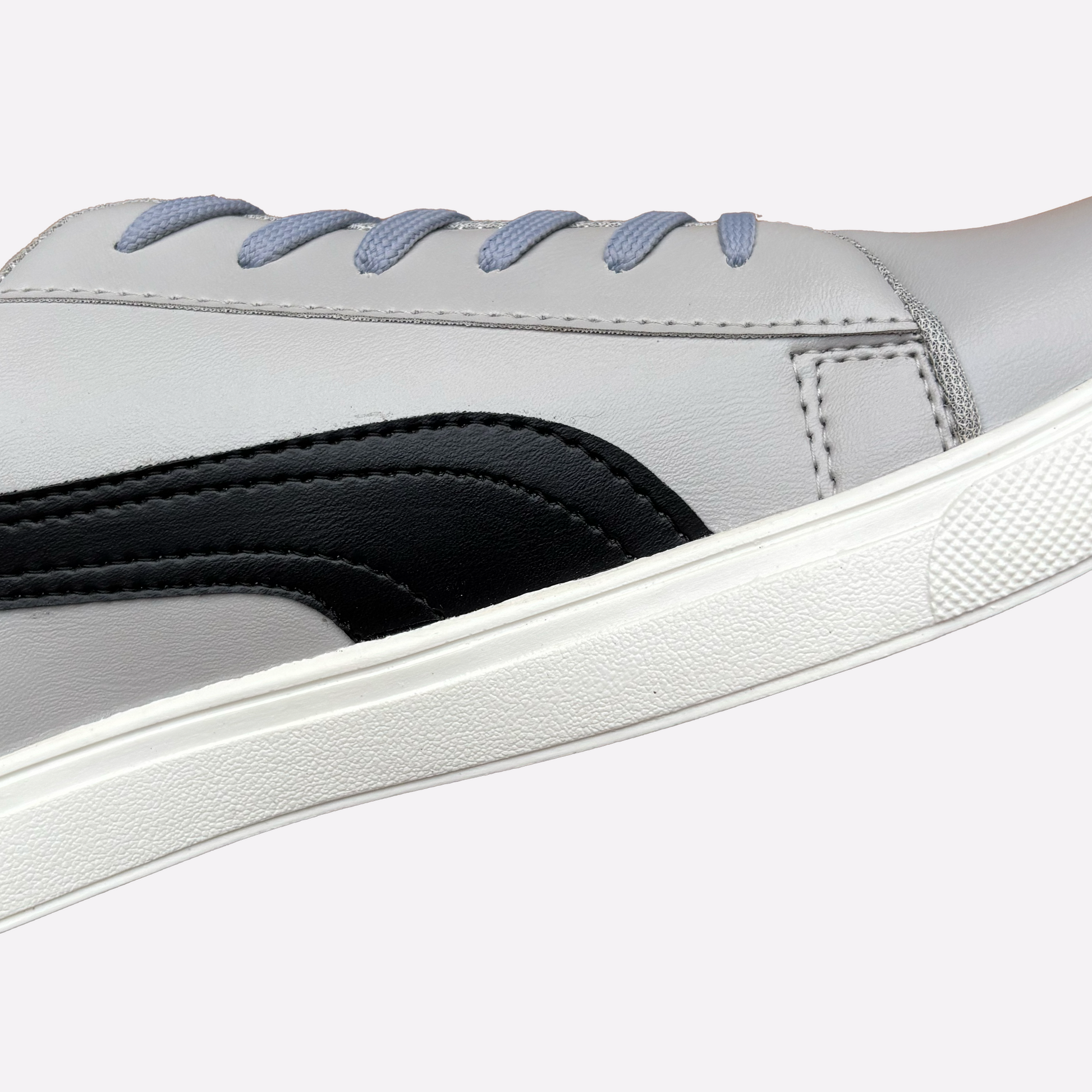 'Buster Grey Fury' Men Breathable Lace-up Shoes